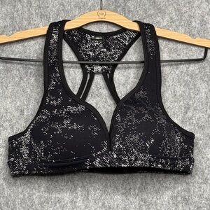 Koral Chill Sports Bra in Ultra Black- Sz S